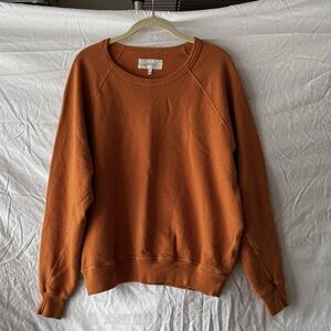 The Great. College sweatshirt 2 M medium burnt orange pumpkin EUC fall PSL